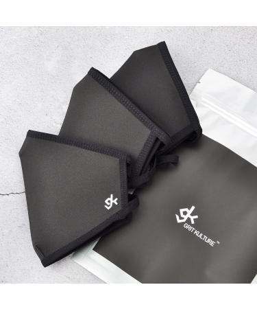 GK Sports Face Masks for Men Face Masks for Sports Black Face Masks Reusable Black Cloth Face Masks for Women Copper Infused Breathable ELEX Washable Stretchable for Running and Workout 4Pack 4 count (Pack of 1) - Buy Online on SooperMarket.com