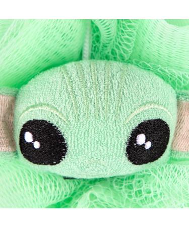 Star Wars The Mandalorian Grogu Loofah Set - 2 Piece Baby Yoda Bath & Shower Scrubber Sponge for Kids - Green - Buy Online on SooperMarket.com