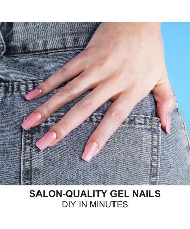 DANNI & TONI Glitter in My Eyes Gel Nail Wraps - 28 Semi Cured Nail Stickers | Salon-Quality Manicure Set - Buy Online on SooperMarket.com
