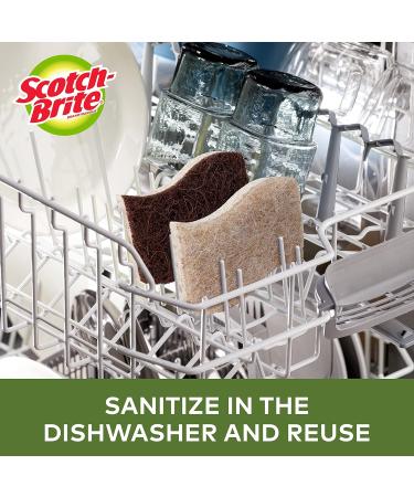 Scotch-Brite Greener Clean scrub sponge Heavy Duty 3 Pack garage/Outdoor/Kitchen Scrubber 3 count - Buy Online on SooperMarket.com