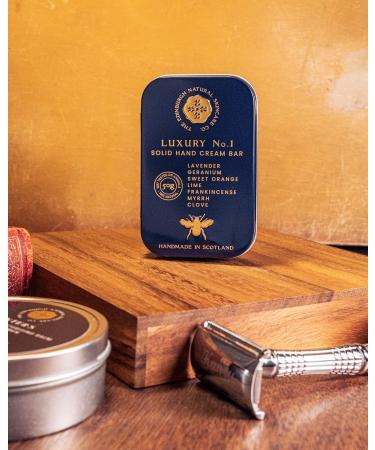 Edinburgh Skincare Gift Box for Men | Hunters Aftershave Balm Gentlemen s Daily Moisturising Serum & Luxury No.1 Solid Hand Cream Bar | Natural Skin Care | Gifts for Him - Buy Online on SooperMarket.com