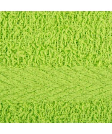 Set of 24 Assorted Bright Colored Premium Washcloths - Contemporary Home Living - Buy Online on SooperMarket.com