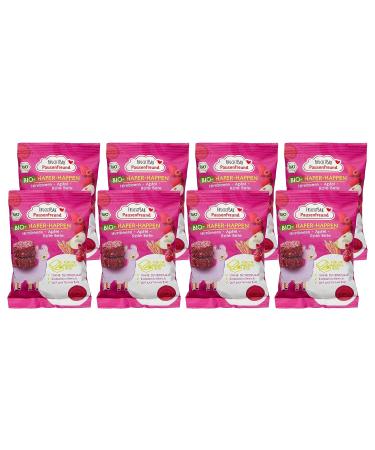 Buy FruchtBar Pausenfreund Organic Oat Snacks - Sugar-Free Raspberry Apple Beetroot for Kids (8x80g) | Healthy Snack for Children 3+ - Buy Online on SooperMarket.com