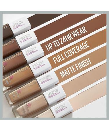 Maybelline Super Stay Full Coverage Liquid Foundation Makeup - Warm Coconut 1 Fl Oz (Pack of 1) - Buy Online on SooperMarket.com