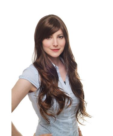 WIG ME UP - 9331-2T30 Long brown wig wavy with light brown tips