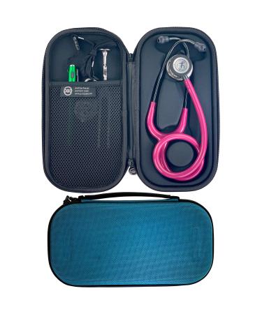 Pod Technical Classicpod Micro Stethoscope Case for Littmann Classic Stethoscopes - Caribbean Blue