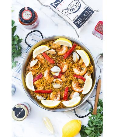 Matiz Valenciano Paella Rice 2.2 lbs - Traditional Spanish Medium-Grain | Ideal for Risotto, Paella, Seafood Dishes | Natural Flavor | Soy & Gluten Free - Buy Online on SooperMarket.com