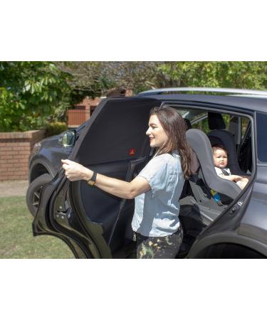 Royal Rascals Window Shade x2 - 40+ UV Protection Car Sun Shades for Babies & Children | Universal Fit Full Window Covers | Sun Shade Essentials for Baby - Buy Online on SooperMarket.com