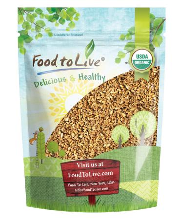 Organic Oat Groats, 3 Pounds — 100% Whole Grain, Non-GMO Seeds, Kosher, Raw, Non-Irradiated, Vegan, Bulk, Low Glycemic, Rich in Protein, Fiber, Copper and Manganese 3 Pound (Pack of 1)