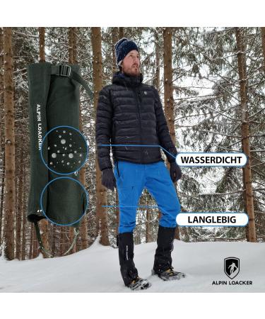 Alpin Loacker Waterproof Gaiters for Hiking & Snowshoeing | Durable Outdoor Gaiters for Men & Women - Buy Online on SooperMarket.com
