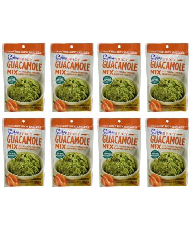 Frontera Spicy Guacamole Mix, 4.5 Ounce Packet (Pack of 8)