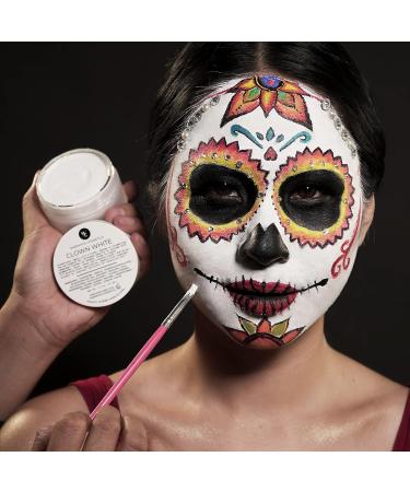 Narrative Cosmetics Quick Drying Clown White Cream Makeup for Face Painting SFX Halloween Film and Theater - 1.9oz (55gm) - Buy Online on SooperMarket.com