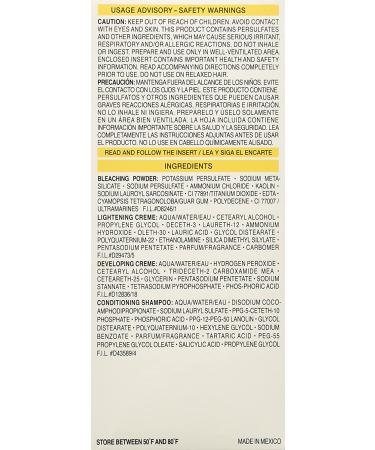 L'Oreal Paris Super Blonde Creme Lightening Kit 205 - Light Brown to Super Bleach Blonde - Buy Online on SooperMarket.com