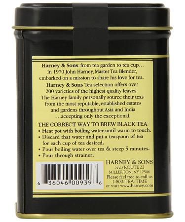 Harney & Sons Black Tea Chocolate Mint 4 oz - Premium Gourmet Tea - Buy Online on SooperMarket.com