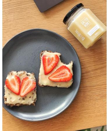 BeeHype Salted Honey Raw Wildflower Honey with Alpine Rock Salt - Low-Calorie Vegetarian Alternative - 250g - Buy Online on SooperMarket.com