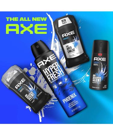 AXE Phoenix Deodorant Spray - 48 Hour Odor Protection Crushed Mint & Rosemary Aluminum-Free No Residue 4 oz - International Shipping Available - Buy Online on SooperMarket.com