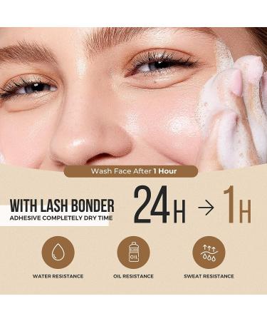 LASHVIEW Lash Bonder 20ml-Aloe | Eyelash Extension Sealant for Longer Retention | Water & Oil Proof | Low Irritation | Increase Lash Retention by up to 30% - Buy Online on SooperMarket.com
