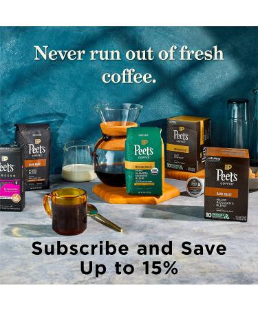 Peet's Coffee Dark Roast Espresso Capsules for Nespresso Original Machines - 50 Count - Nerissimo Intensity 11 - Buy Online on SooperMarket.com