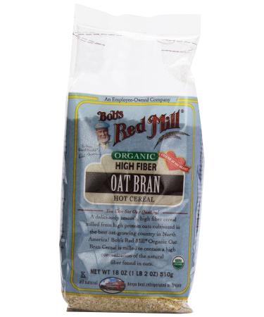 Bob's Red Mill, Oat Bran Cereal, Organic, 18 Oz