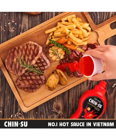 Vietnamese CHIN-SU Sweet Sriracha Chili Sauce Gift Set - 8.82oz Pack for Pasta, Pizza, BBQ & More - Buy Online on SooperMarket.com