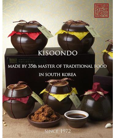 Kisoondo Strawberry Gochujang (8oz) - Organic Fermented Korean Red Chili Paste | Mildly Spicy Sauce 8oz (1 Pack) - Buy Online on SooperMarket.com
