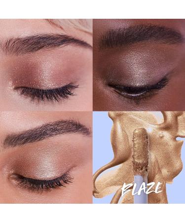 Kosas 10-Second Eye Gel Watercolor Eyeshadow - Blaze | Moisturizing & Brightening Shimmer - Buy Online on SooperMarket.com