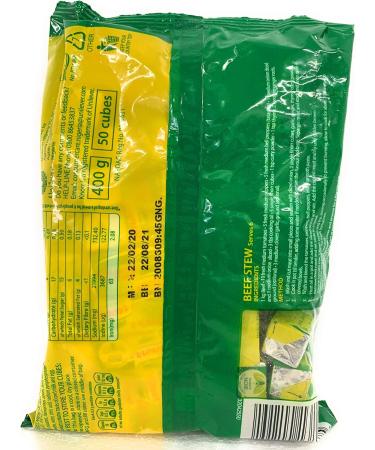 Knorr Nigerian Stock Cubes 400g - No Flavor - Pack of 1 - Buy Online on SooperMarket.com