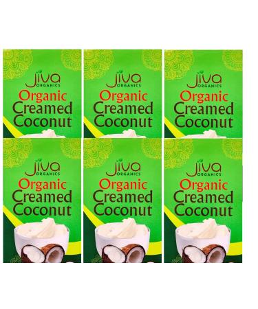 Jiva Organics Organic Creamed Coconut 7 oz (200 g)