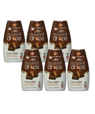 Wisdom Sweet Drops Chocolate 1.7 fl.oz 6 Pack