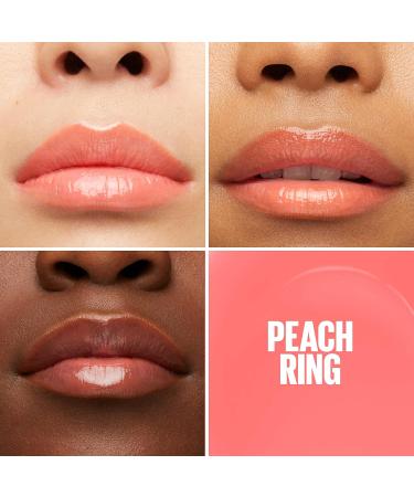 Maybelline New York Shiny Lip Gloss No. 022 Peach Ring | Full-Looking Moisturizing & Hydrating with Hyaluronic Acid | 5.4 ml Buy Online Internationally - Buy Online on SooperMarket.com