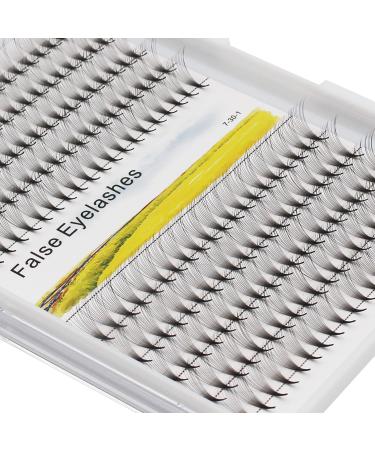 Premade Fans Eye Lashes Extensions 12D Natural Individual False Eyelashes Cluster Lashes 10-18mm to Choose(12mm)