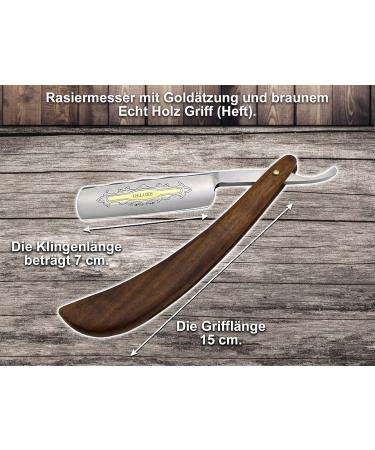 3-Piece Razor Set with Leather Strop & Grinding Paste | Premium Shaving Essentials for Men - Buy Online on SooperMarket.com