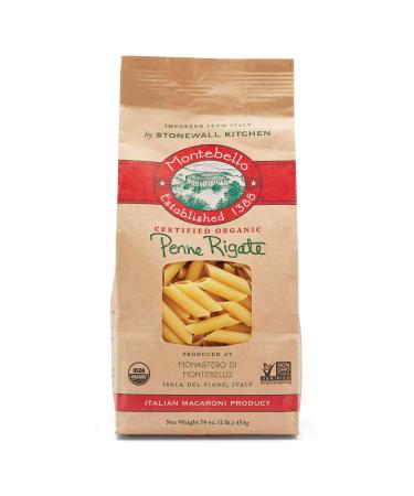 Montebello Organic Penne Rigate, 1 lb
