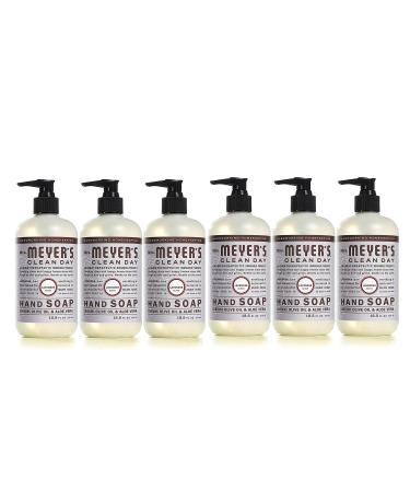 MRS. MEYER'S CLEAN DAY Liquid Hand Soap Lavender Scent 12.5 Ounce Bottle Each (12.5 Ounce Pack of 6)