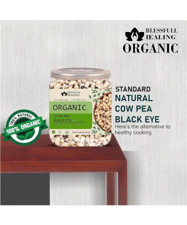 Blessfull Healing Organice Cow Pea Black Eye (LOBIA) 2 lb (907 Gram) - Buy Online on SooperMarket.com