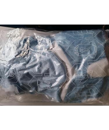 Newborn Baby Cartoon Bear Snowsuit Fleece Hooded Romper 3-6 Months Blue Rabbit - Buy Online on SooperMarket.com