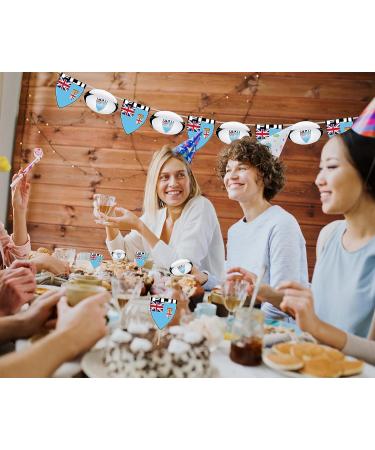 Fiji Flag Rugby Ball Food & Cupcake Picks Toppers Party Decorations (14 Pack) - Buy Online on SooperMarket.com