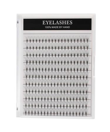 Large Tray Dedila Long Stem D Curl 10D Volume Premade Fans - Mixed Lengths 8-14mm | Premium Individual False Eyelashes Extensions - Buy Online on SooperMarket.com