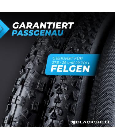 Blackshell Reflector Sticker Set - 60 Bicycle Rim Stickers for 27.5 28 29 Rims - Enhance Safety with Black Reflectors - Buy Online on SooperMarket.com