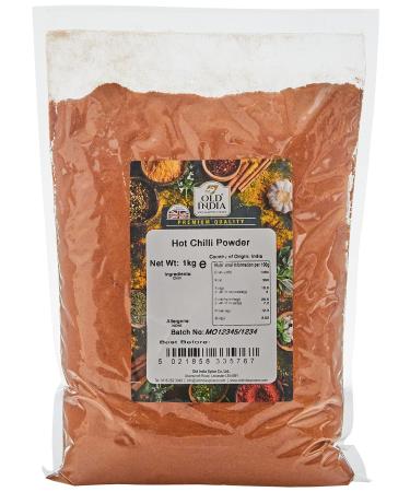 Old India Hot Chilli Powder 1 Kg 1 kg (Pack of 1)