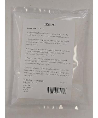 Art of Cake Isomalt -Crystals - Sugar Substitute -500g - Buy Online on SooperMarket.com