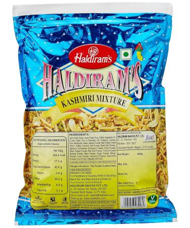 Haldirams Kashmiri Mixture - 14.12 Ounce | Authentic Indian Snack | Worldwide Shipping - Buy Online on SooperMarket.com