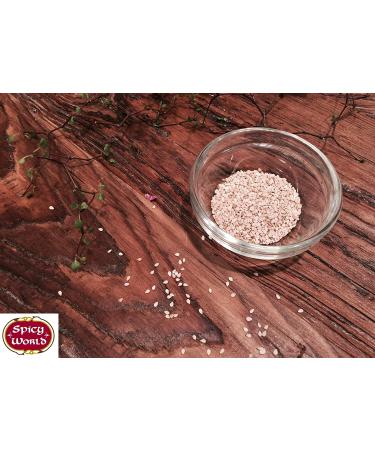 Spicy World White Sesame Seeds 5 lb Bulk Bag - Hulled Till for Quality and Freshness - Buy Online on SooperMarket.com