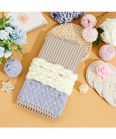 Pajean 24 Pack Cardboard Weaving Looms for Kids - Beginner's Wide Notch Weaving Boards for Knitting, Sewing, Crochet - 6-1/2 x 13 Inch - Buy Online on SooperMarket.com