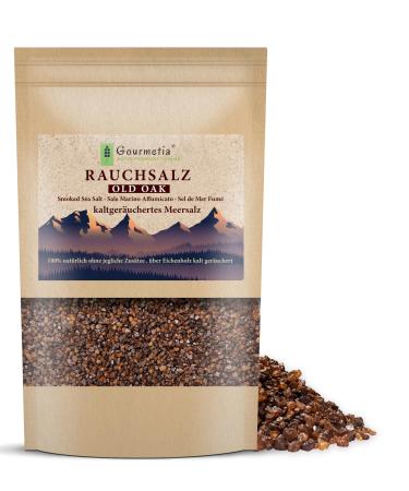 Gourmetia smoked salt coarse 2KG natural cold smoked sea salt - also as fine 2000 g coarse