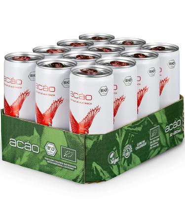 Buy Ac o Pomegranate Mint - Organic Guaran Drink (12 250ml Cans) | Low-Calorie Vegan Refreshment 3 Deposit Included - Buy Online on SooperMarket.com