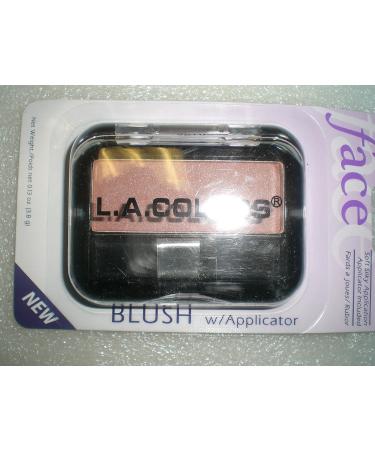 L.A. Colors Peach Rose Blush - 0.06 oz | Vibrant Single Blush for a Natural Glow - Buy Online on SooperMarket.com