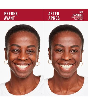 Rimmel London - Lasting Finish 35 Hour Foundation Long-Wearing Hydrating Vegan Formula Full-Coverage - Hazelnut 1 count (Pack of 1) Hazelnut - 605 - Buy Online on SooperMarket.com