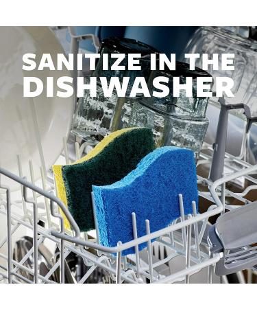 Scotch-Brite Heavy Duty Scrub Sponges - 24 Pack for Washing Dishes and Cleaning Kitchen - Buy Online on SooperMarket.com