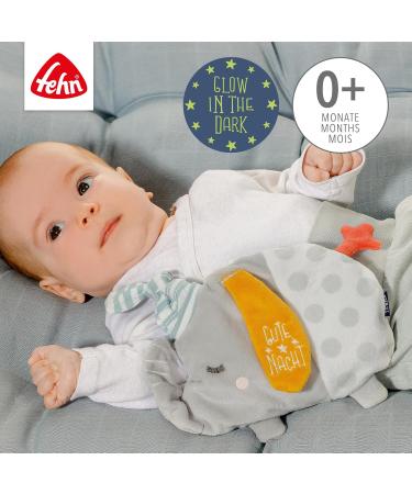 Fehn Warmth Elephant Cuddly Toy - Soothing Grape Bundle Pillow & Glow-in-the-Dark Soft Toy for Babies 0+ Months - Buy Online on SooperMarket.com